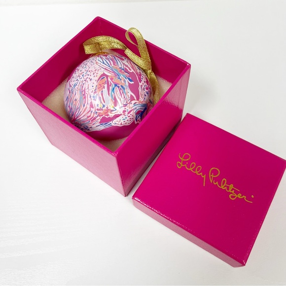 Lilly Pulitzer Other - Lilly Pulitzer Christmas Ornament 2016 Dragonfruit